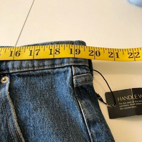 NEW Banana Republic Medium Wash Button Front Jean Shorts Size 18 NWT - Picture 11 of 14